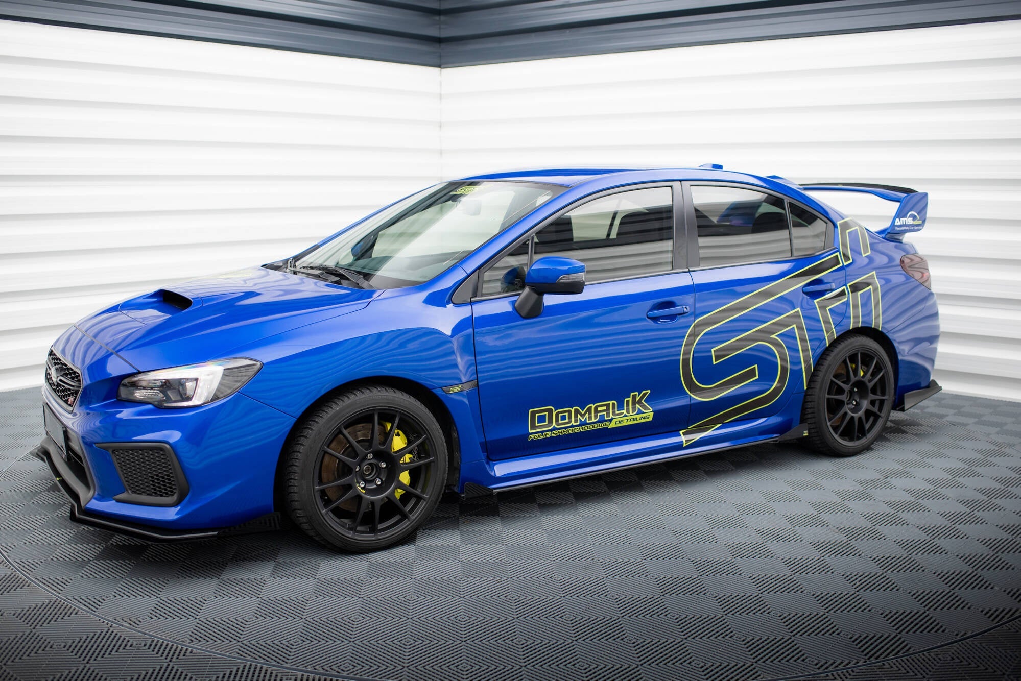 Maxton Design Street Pro Side Skirts Diffusers + Flaps para Subaru WRX STI Mk1 - imagen 2