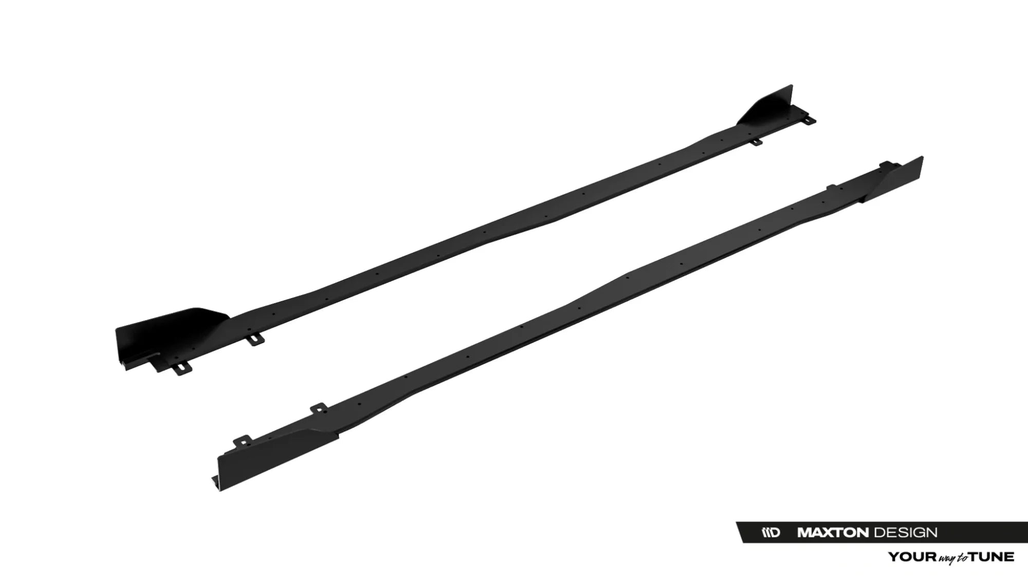 Maxton Design Street Pro Side Skirts Diffusers + Flaps para Toyota GR Yaris Mk4 Facelift - imagen 6