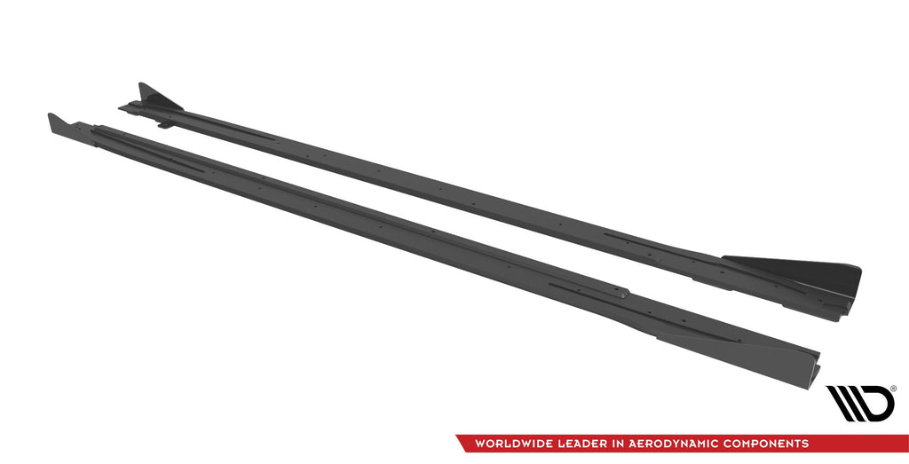 Maxton Design Street Pro Side Skirts Diffusers + Flaps V.1 para Audi S3 / A3 S-Line 8Y / 8Y Facelift - imagen 5