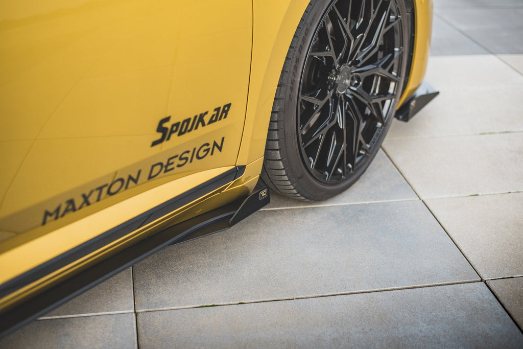 Maxton Design Street Pro Side Skirts Diffusers + Flaps para Volkswagen Arteon R-Line Sedan / Shooting Brake Mk1 - imagen 2