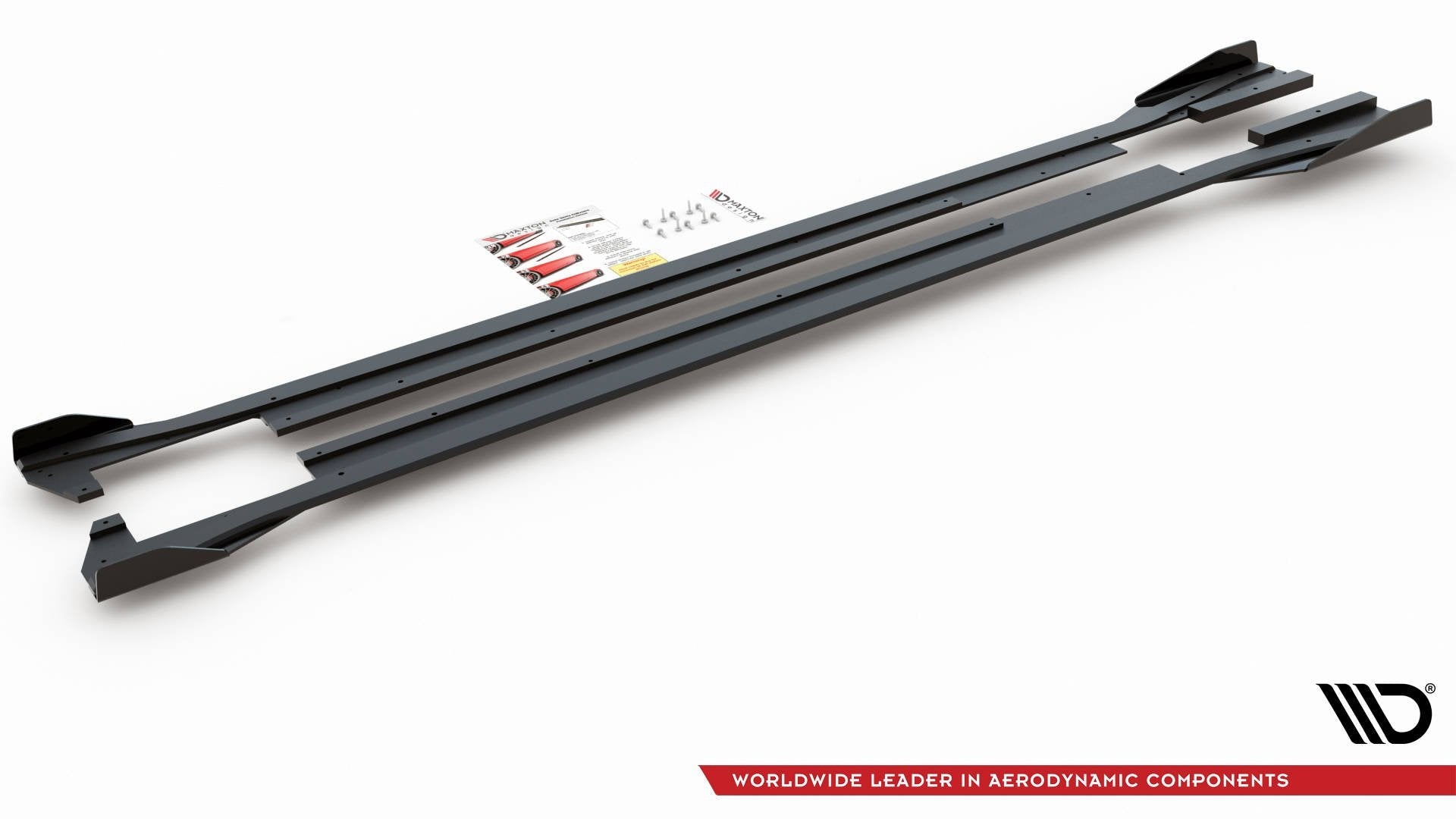 Maxton Design Street Pro Side Skirts Diffusers + Flaps para Volkswagen Arteon R-Line Sedan / Shooting Brake Mk1 - imagen 5