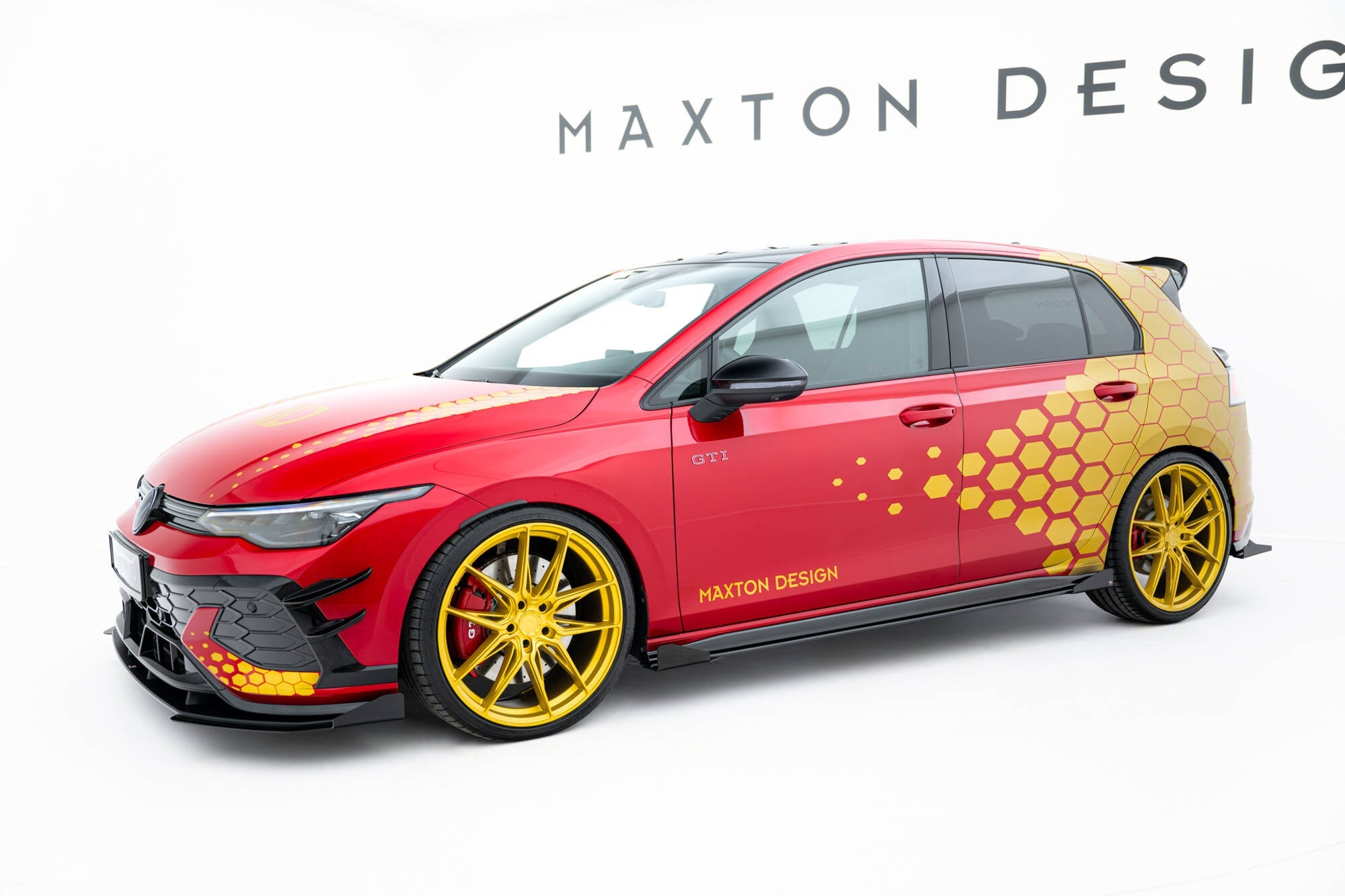 Maxton Design Street Pro Side Skirts Diffusers + Flaps para Volkswagen Golf GTI Clubsport Mk8 Facelift - imagen 3
