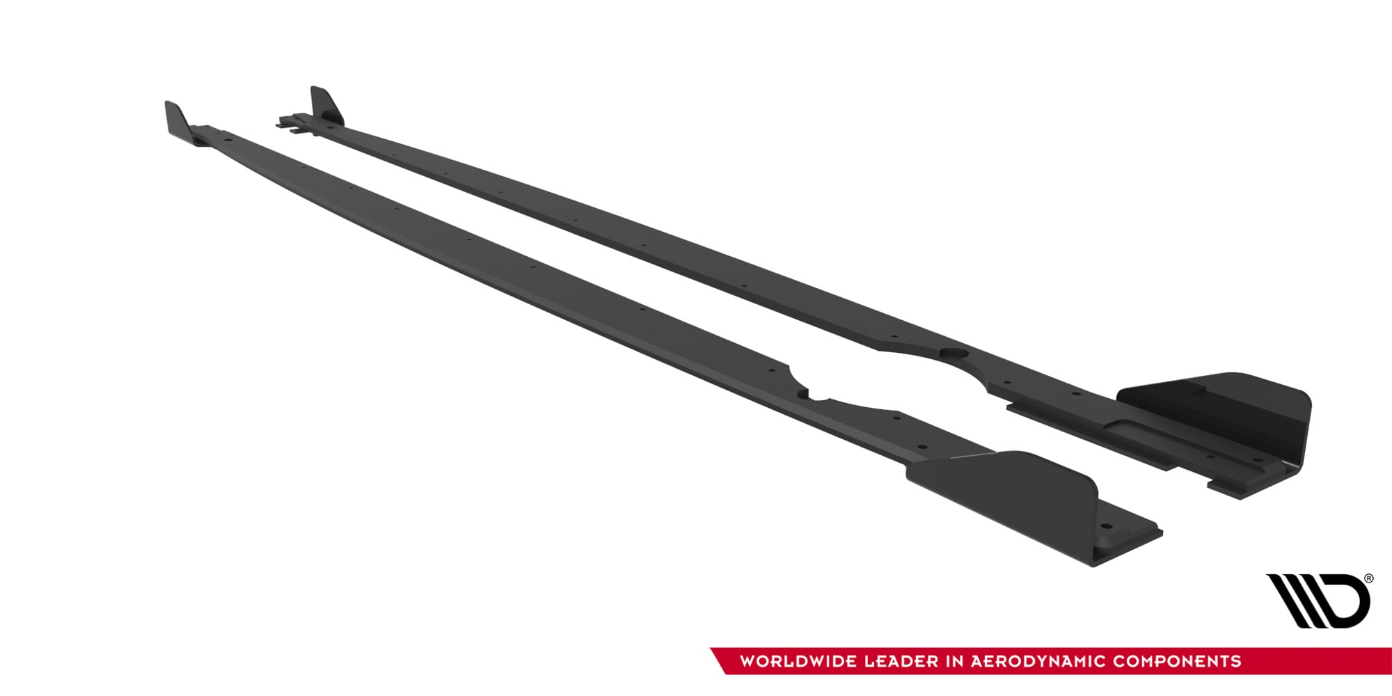 Maxton Design Street Pro Side Skirts Diffusers + Flaps para Volkswagen Golf R Hatchback Mk8 / Mk8 Facelift - imagen 6