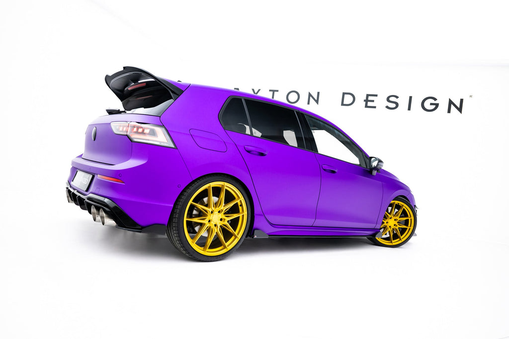Maxton Design Street Pro Side Skirts Diffusers + Flaps para Volkswagen Golf R Hatchback Mk8 / Mk8 Facelift - imagen 1
