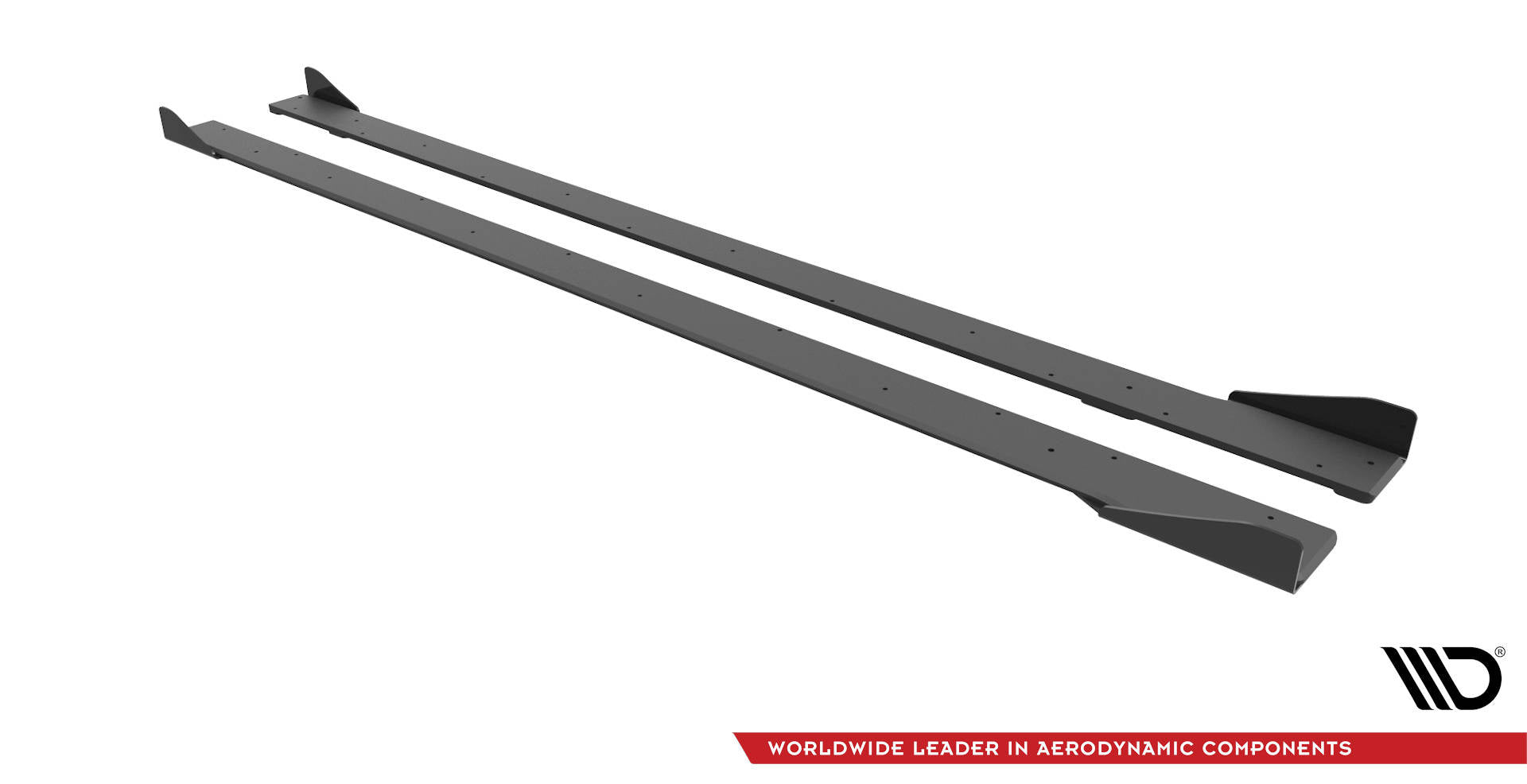Maxton Design Street Pro Side Skirts Diffusers + Flaps para Volkswagen Golf R Mk7 - imagen 4