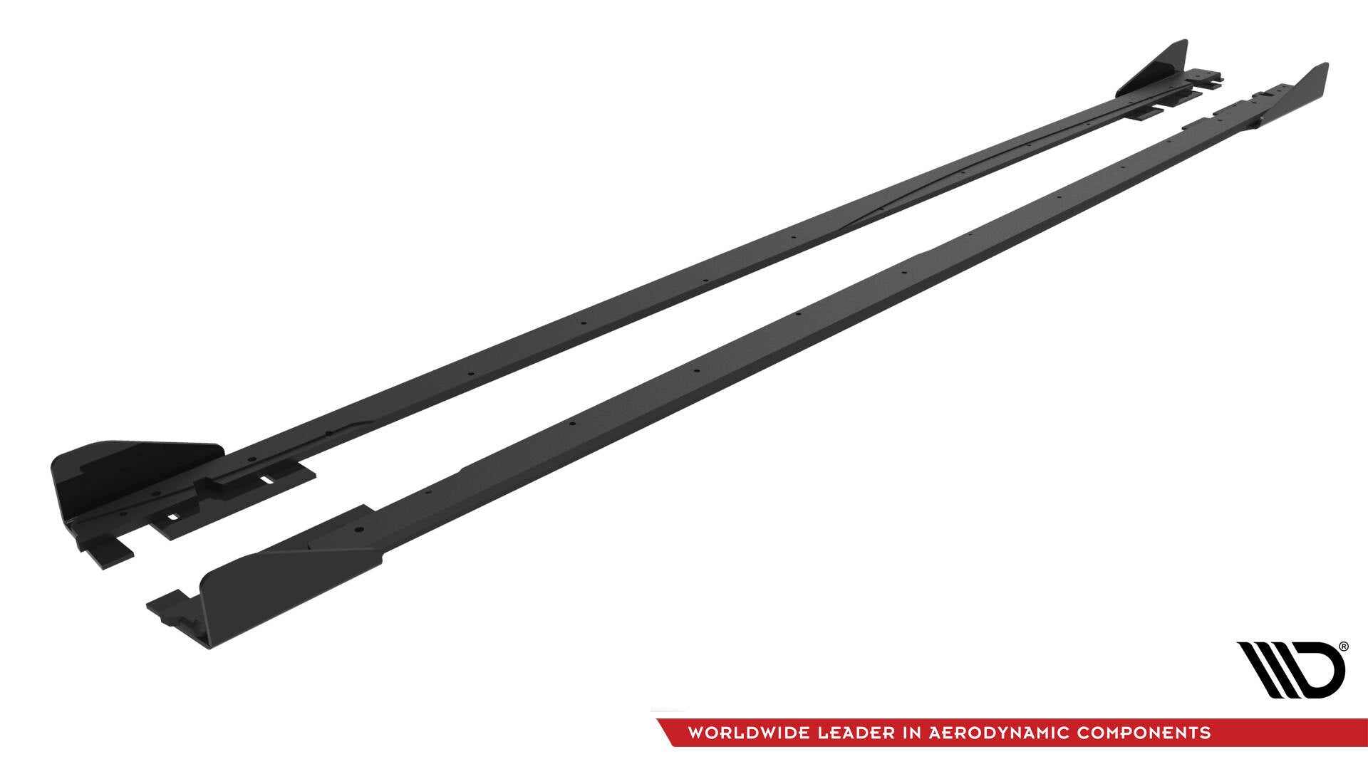 Maxton Design Street Pro Side Skirts Diffusers + Flaps para Volkswagen Jetta GLI Mk7 - imagen 6