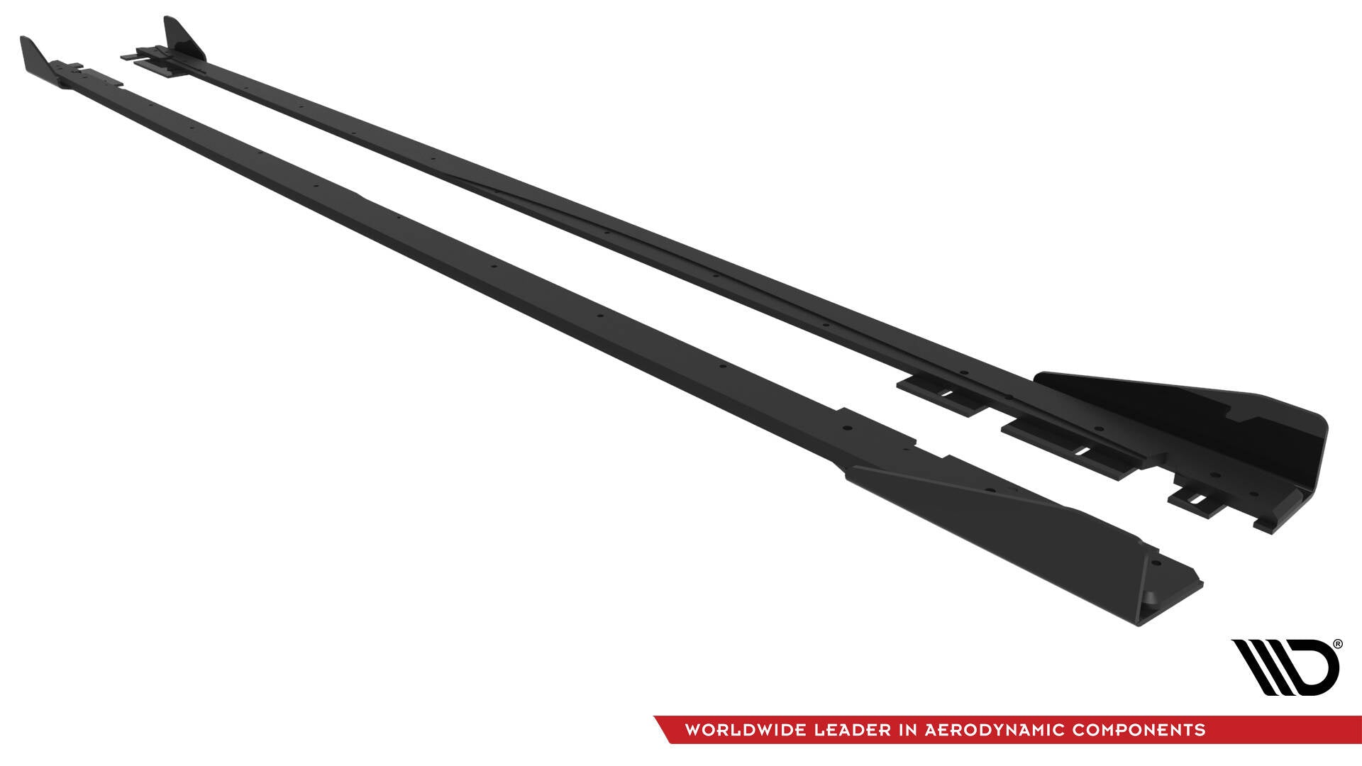 Maxton Design Street Pro Side Skirts Diffusers + Flaps para Volkswagen Jetta GLI Mk7 - imagen 7