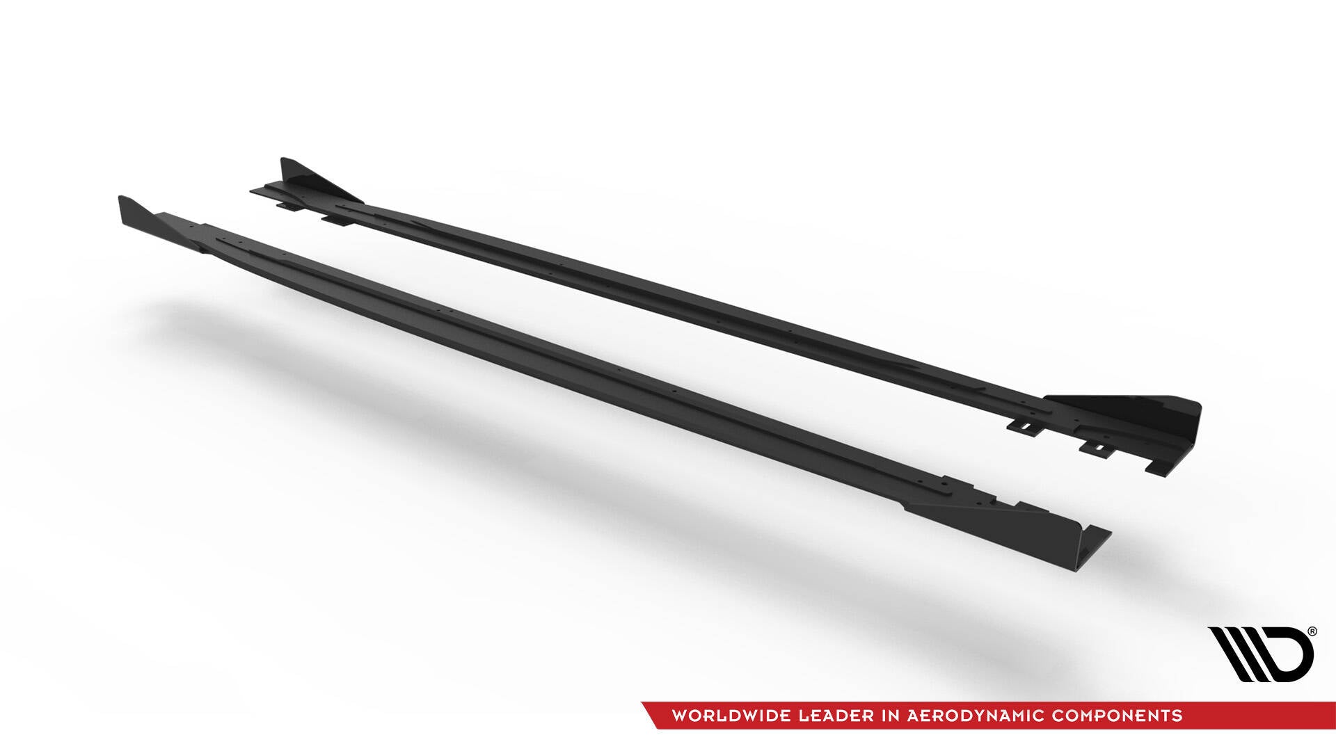 Maxton Design Street Pro Side Skirts Diffusers + Flaps para Volkswagen Scirocco R Mk3 - imagen 5