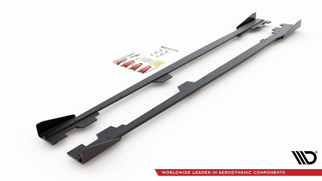Maxton Design Street Pro Side Skirts Diffusers + Flaps para BMW 1 F21 M135i / M140i / M-Pack - imagen 5