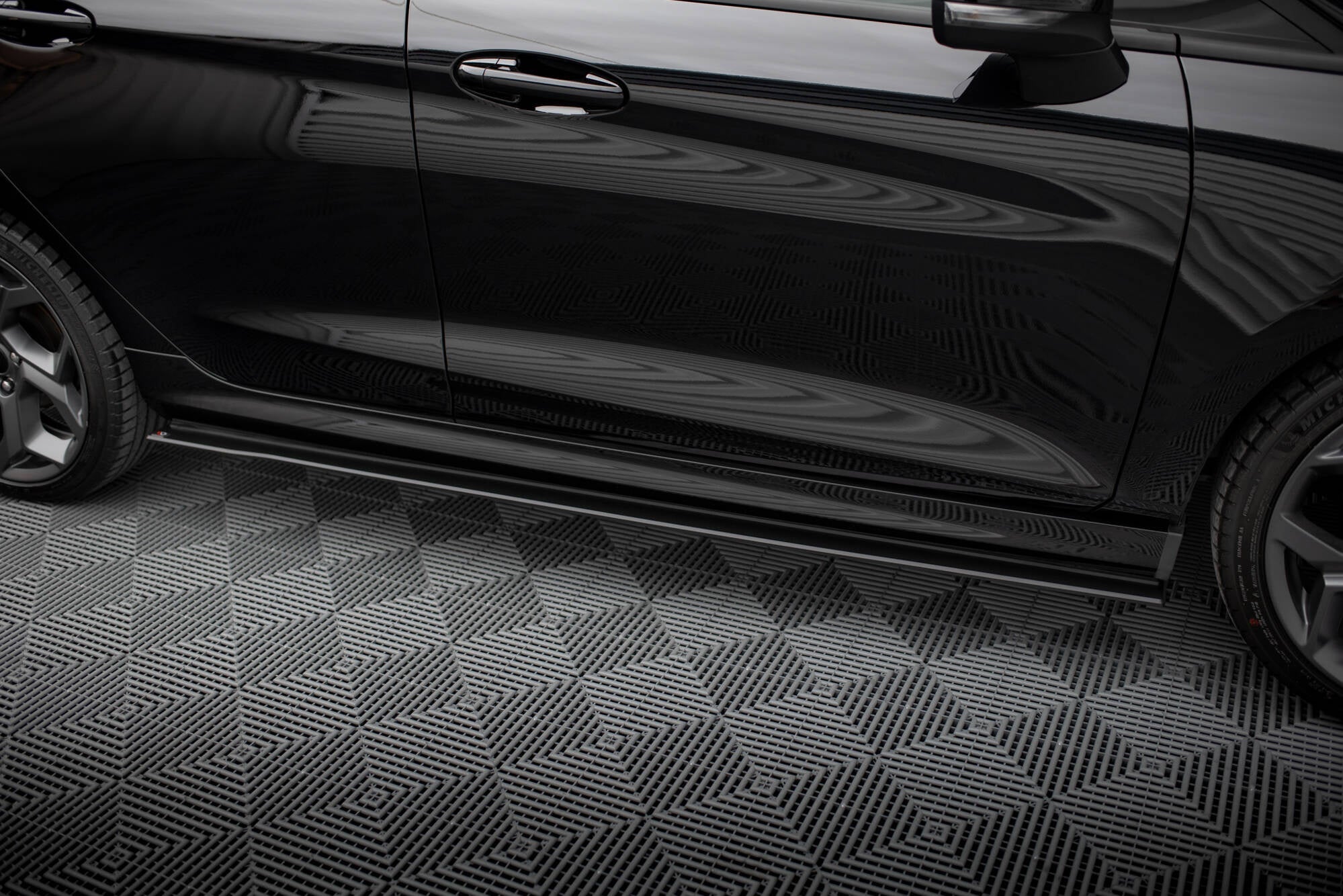 Maxton Design Street Pro Side Skirts Diffusers para Ford Fiesta ST / ST-Line Mk8 - imagen 3