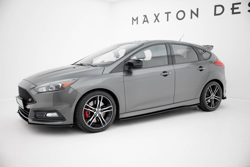 Maxton Design Street Pro Side Skirts Diffusers para Ford Focus ST Mk3 Facelift - imagen 2