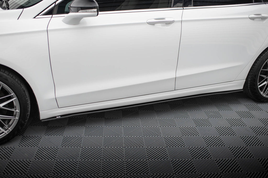 Maxton Design Street Pro Side Skirts Diffusers para Ford Mondeo Sport Mk5 Facelift / Fusion Sport Mk2 Facelift - imagen 1