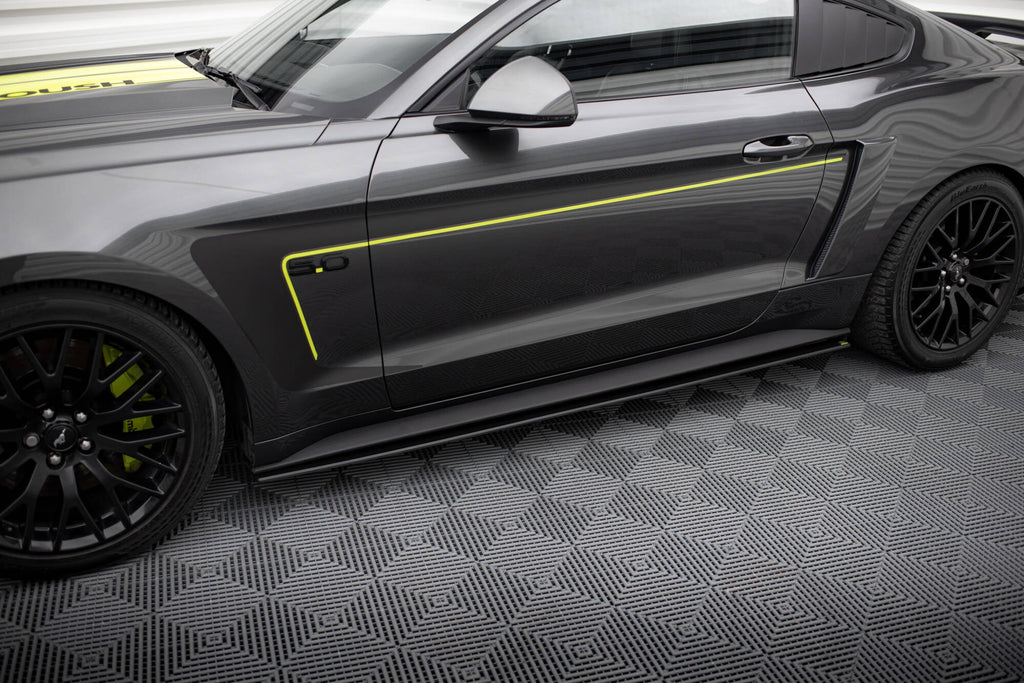 Maxton Design Street Pro Side Skirts Diffusers para Ford Mustang GT Mk6 - imagen 1