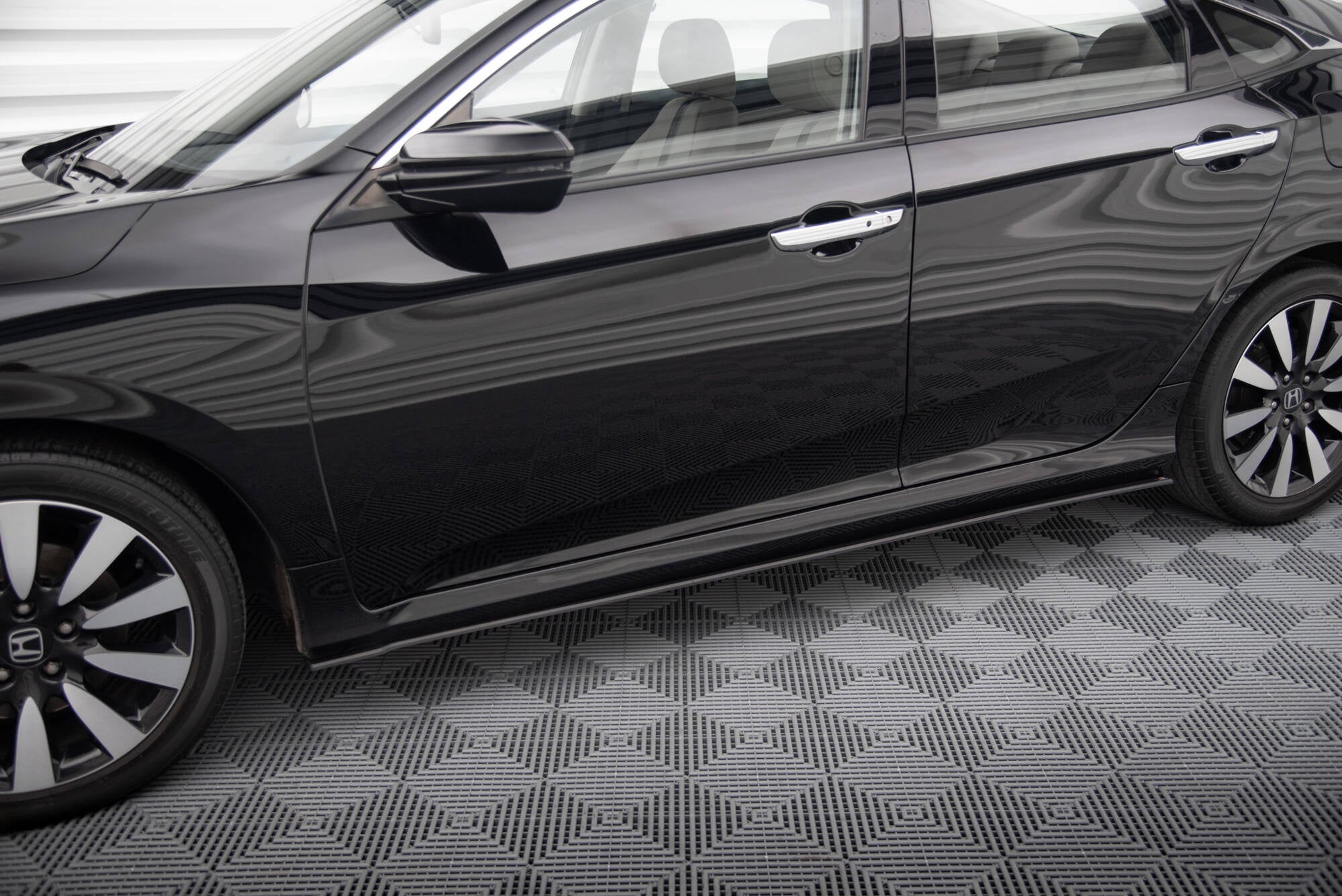 Maxton Design Street Pro Side Skirts Diffusers para Honda Civic Mk10 - imagen 1