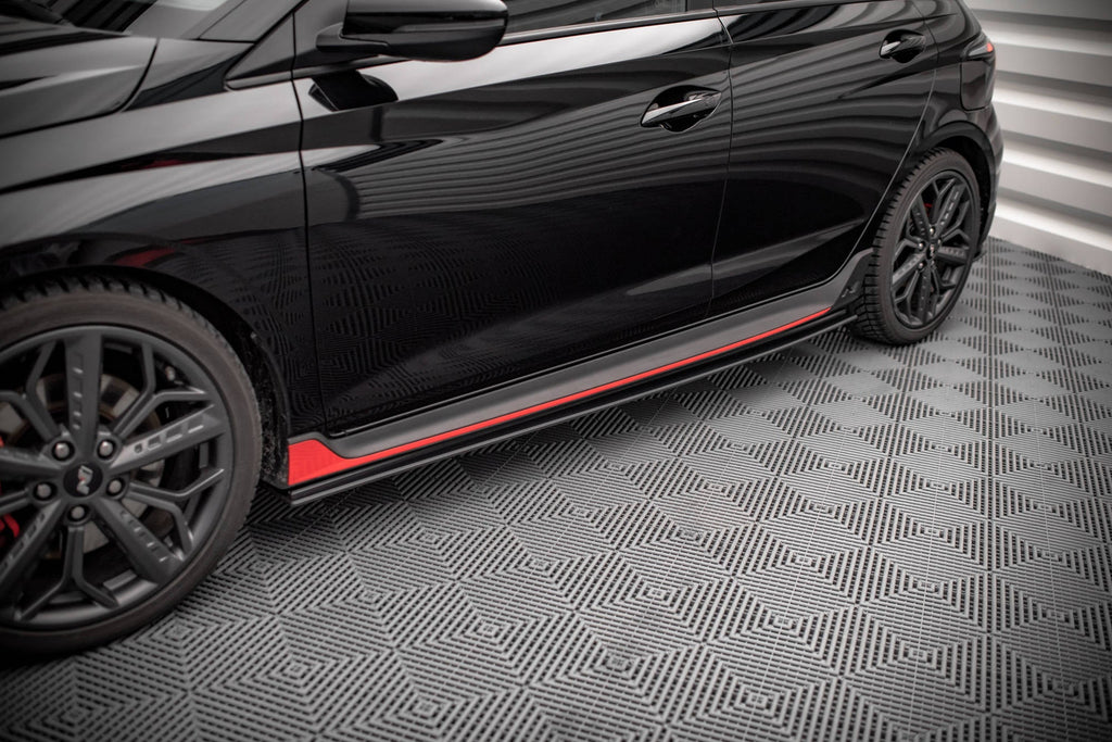 Maxton Design Street Pro Side Skirts Diffusers para Hyundai I20 N Mk3 - imagen 1