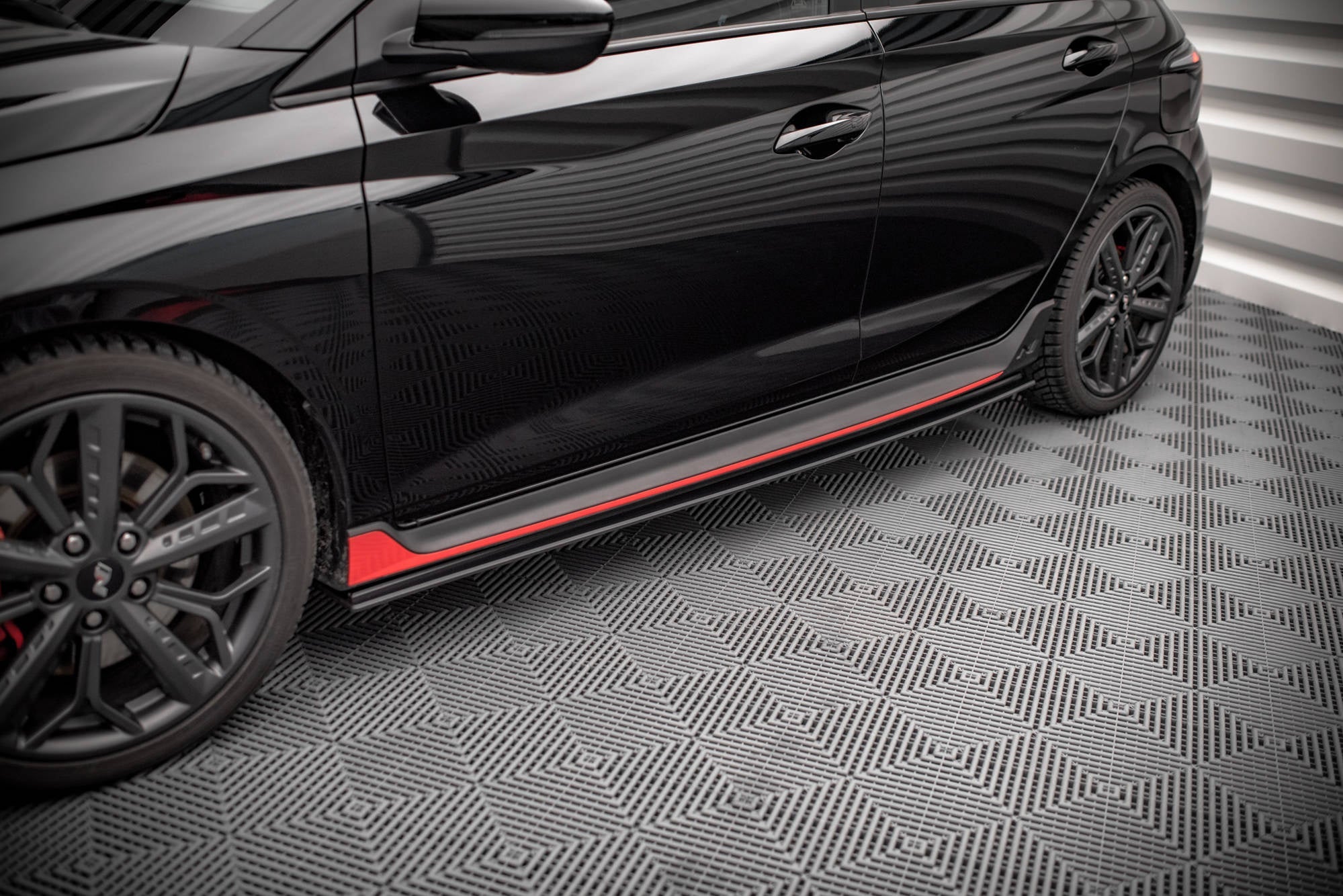 Maxton Design Street Pro Side Skirts Diffusers para Hyundai I20 N Mk3 - imagen 1
