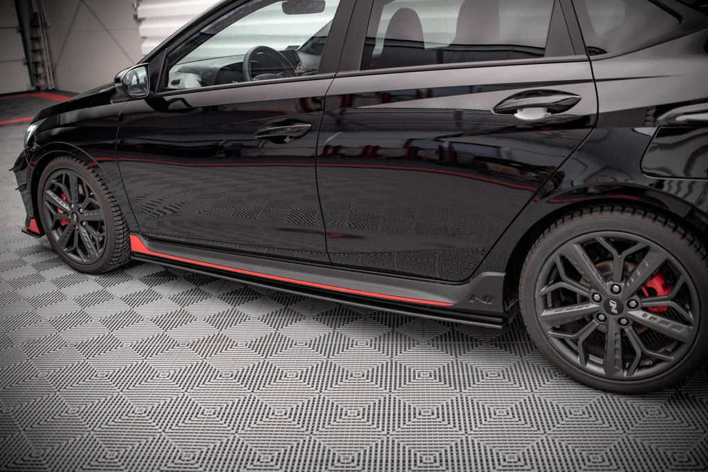 Maxton Design Street Pro Side Skirts Diffusers para Hyundai I20 N Mk3 - imagen 2