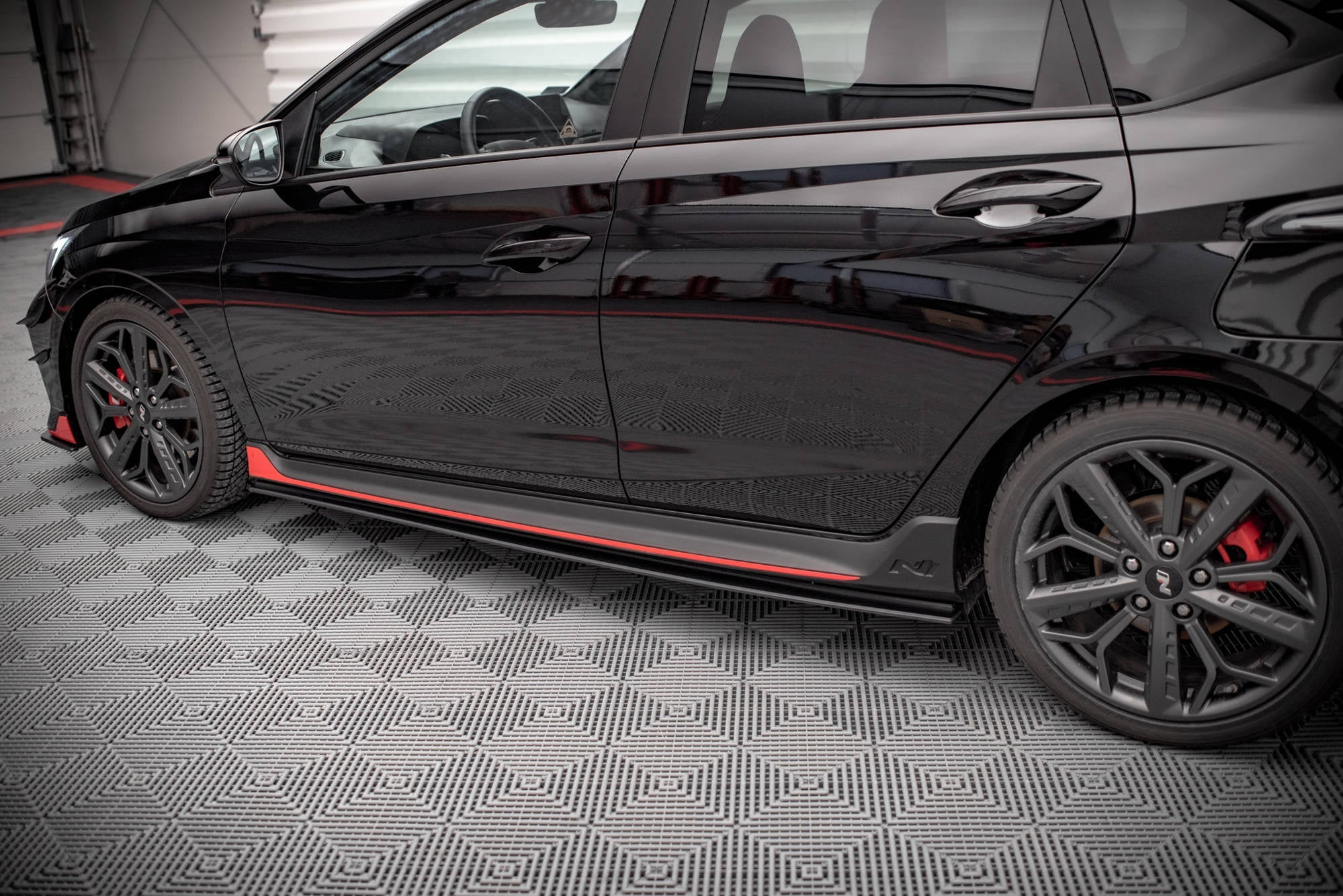 Maxton Design Street Pro Side Skirts Diffusers para Hyundai I20 N Mk3 - imagen 2
