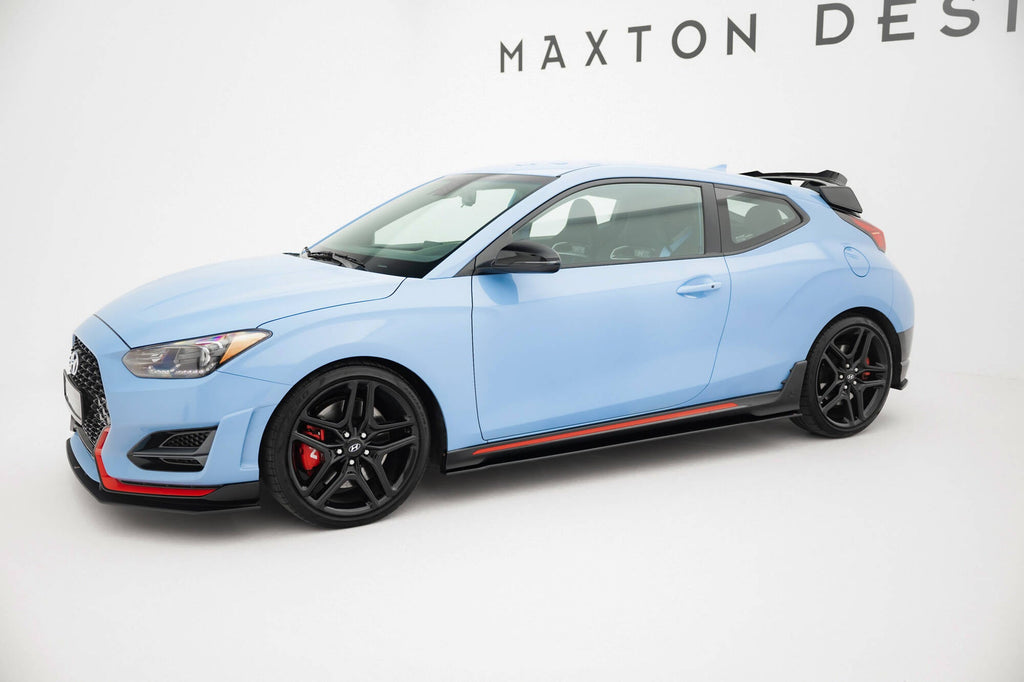 Maxton Design Street Pro Side Skirts Diffusers para Hyundai Veloster N Mk2 - imagen 2