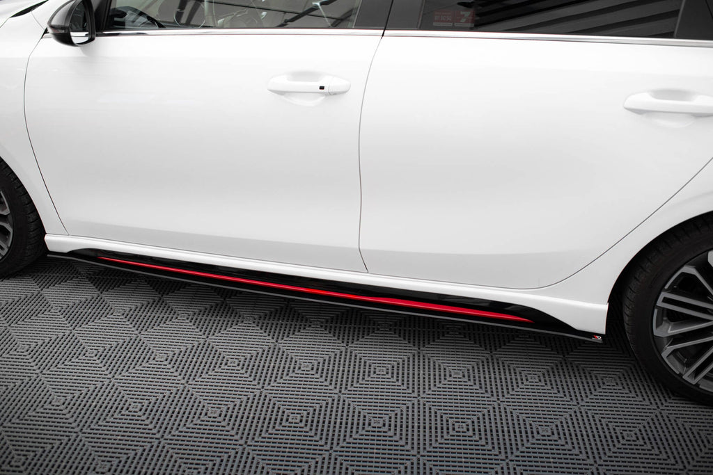 Maxton Design Street Pro Side Skirts Diffusers para Kia Ceed GT Mk3 / Proceed Mk1 - imagen 3