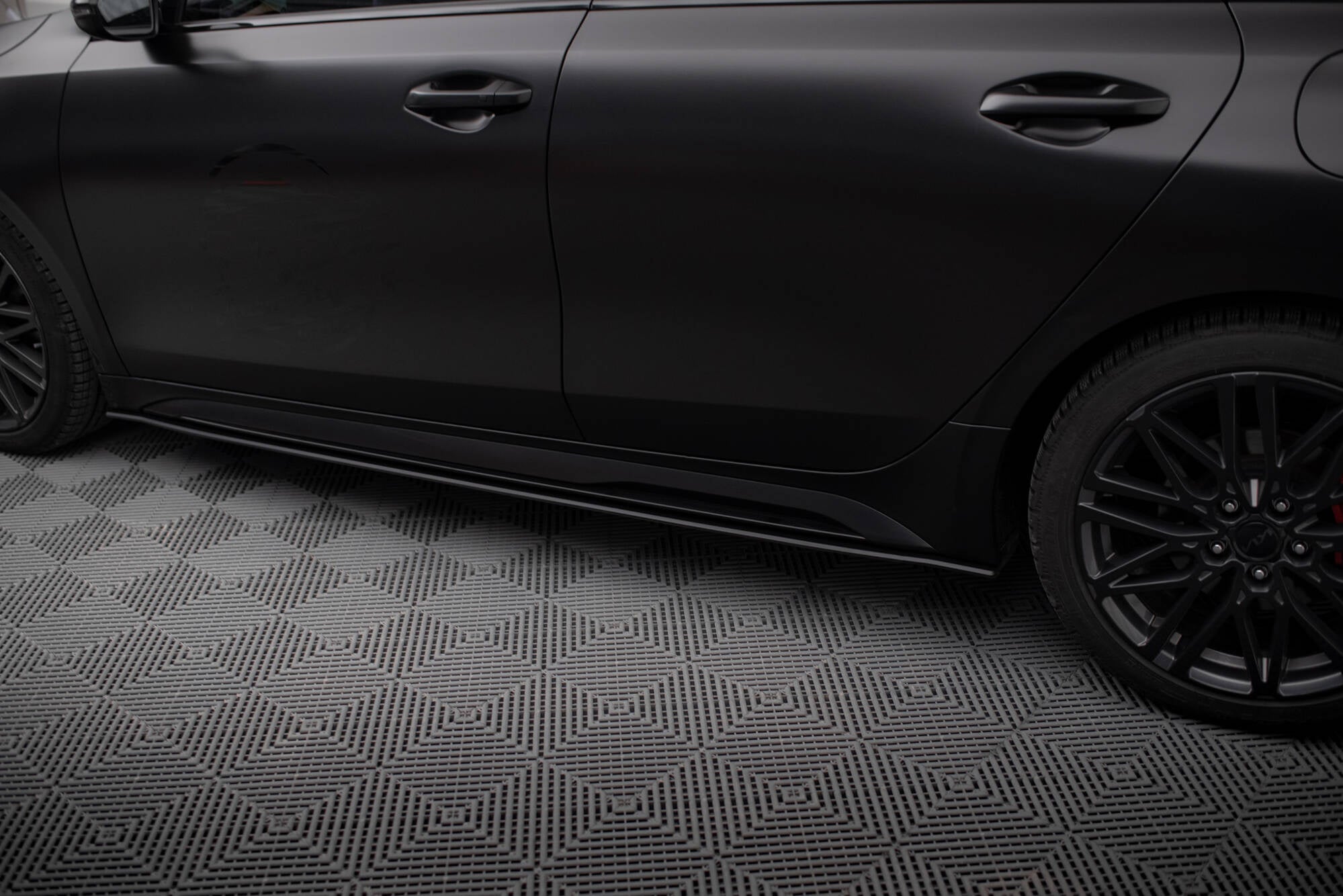 Maxton Design Street Pro Side Skirts Diffusers para Kia Proceed GT / GT-Line Mk1 Facelift / Ceed GT Mk3 Facelift - imagen 3