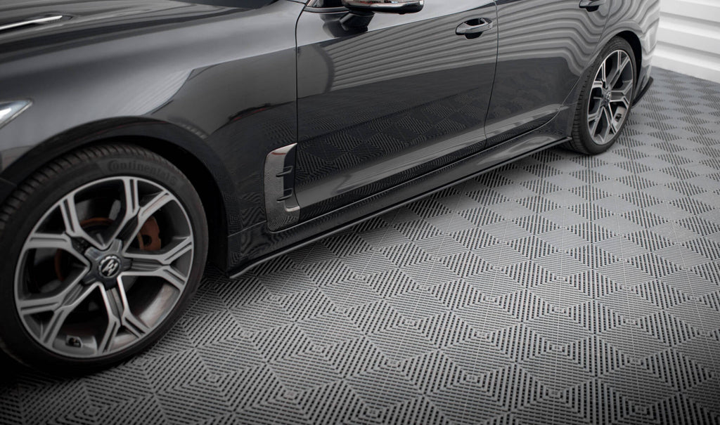 Maxton Design Street Pro Side Skirts Diffusers para Kia Stinger GT / GT-Line / Standard Mk1 - imagen 1