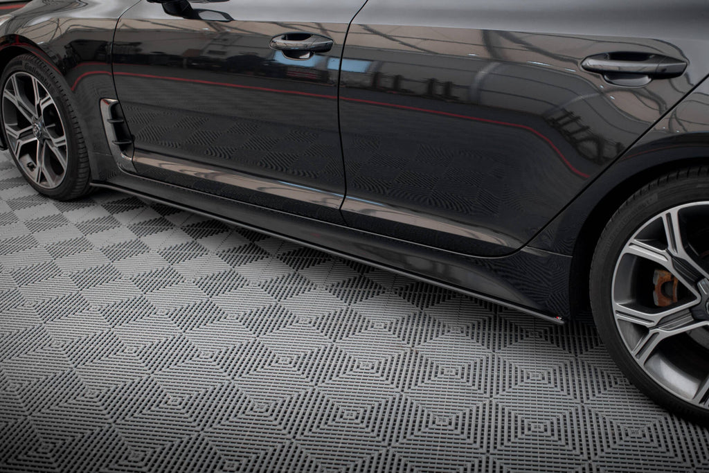 Maxton Design Street Pro Side Skirts Diffusers para Kia Stinger GT / GT-Line / Standard Mk1 - imagen 2