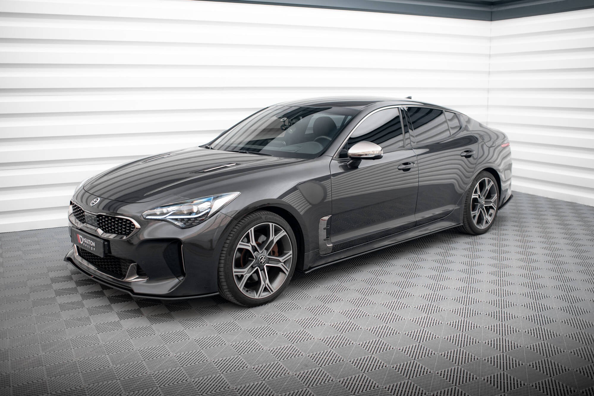 Maxton Design Street Pro Side Skirts Diffusers para Kia Stinger GT / GT-Line / Standard Mk1 - imagen 3
