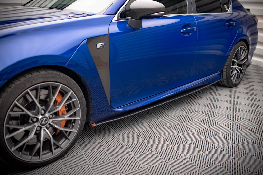 Maxton Design Street Pro Side Skirts Diffusers para Lexus GS F Mk4 Facelift - imagen 1