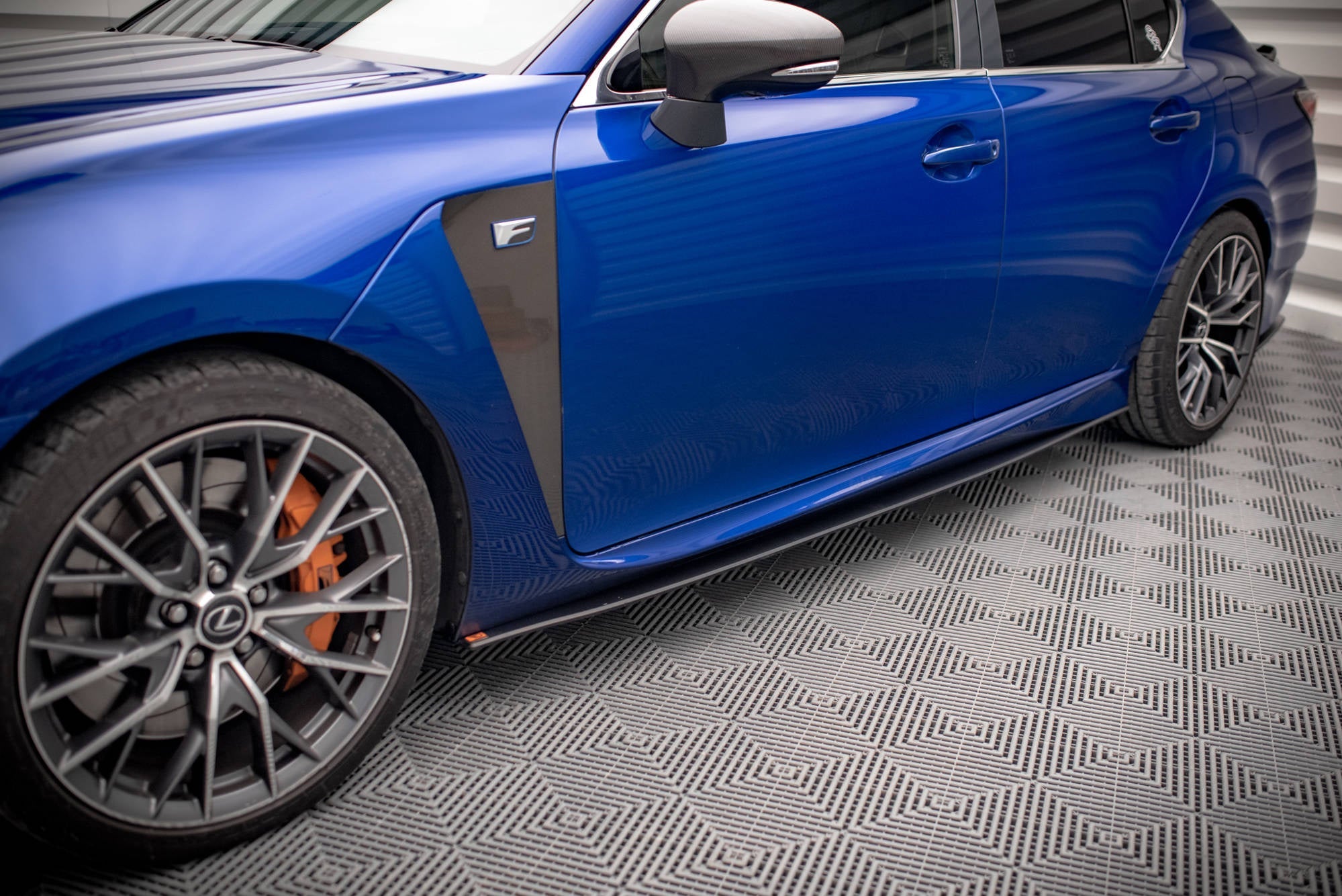 Maxton Design Street Pro Side Skirts Diffusers para Lexus GS F Mk4 Facelift - imagen 1