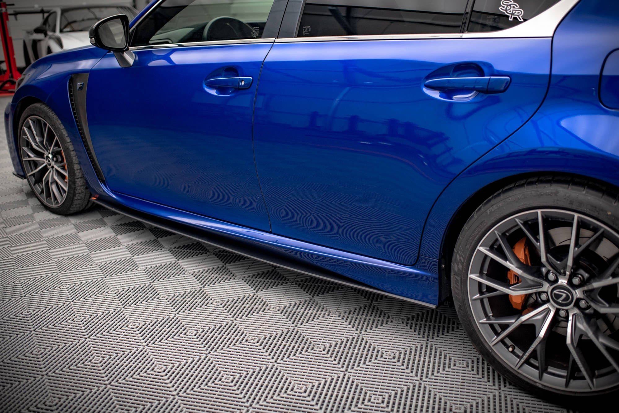 Maxton Design Street Pro Side Skirts Diffusers para Lexus GS F Mk4 Facelift - imagen 3