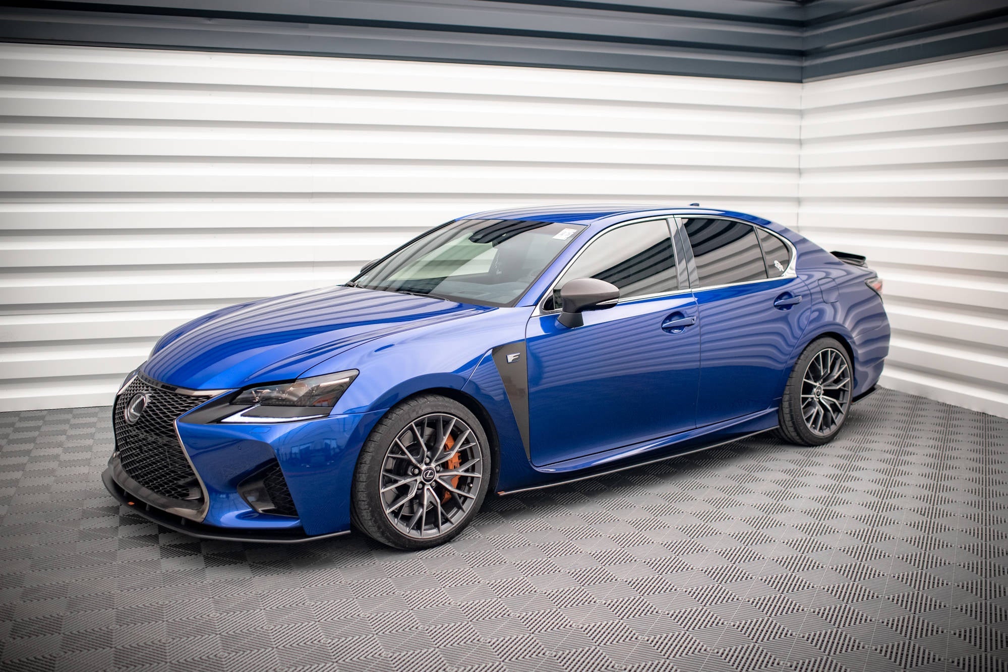Maxton Design Street Pro Side Skirts Diffusers para Lexus GS F Mk4 Facelift - imagen 2