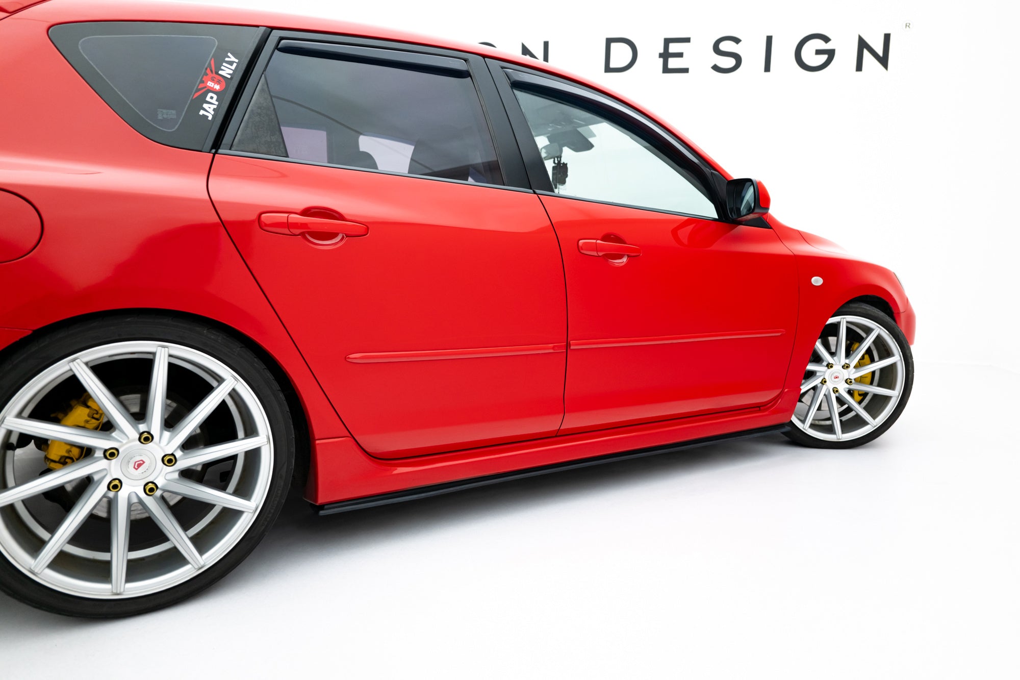 Maxton Design Street Pro Side Skirts Diffusers para Mazda 3 MPS Mk1 - imagen 2