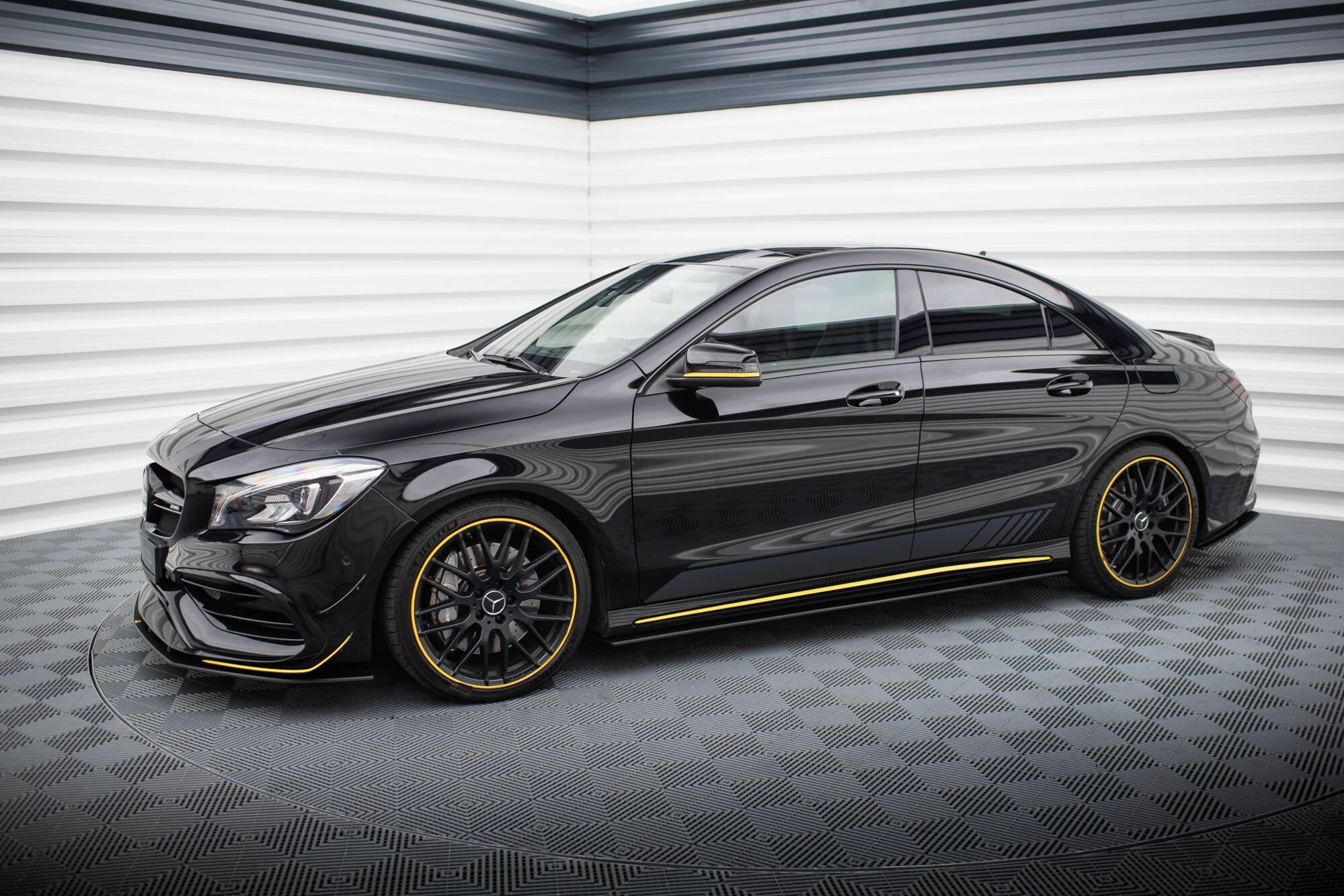 Maxton Design Street Pro Side Skirts Diffusers para Mercedes-AMG CLA 45 C117 Facelift - imagen 2