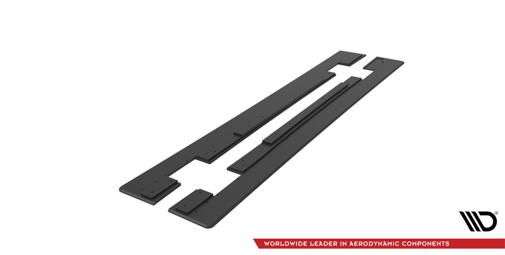 Maxton Design Street Pro Side Skirts Diffusers para Mercedes-AMG CLA 45 C117 Facelift - imagen 5