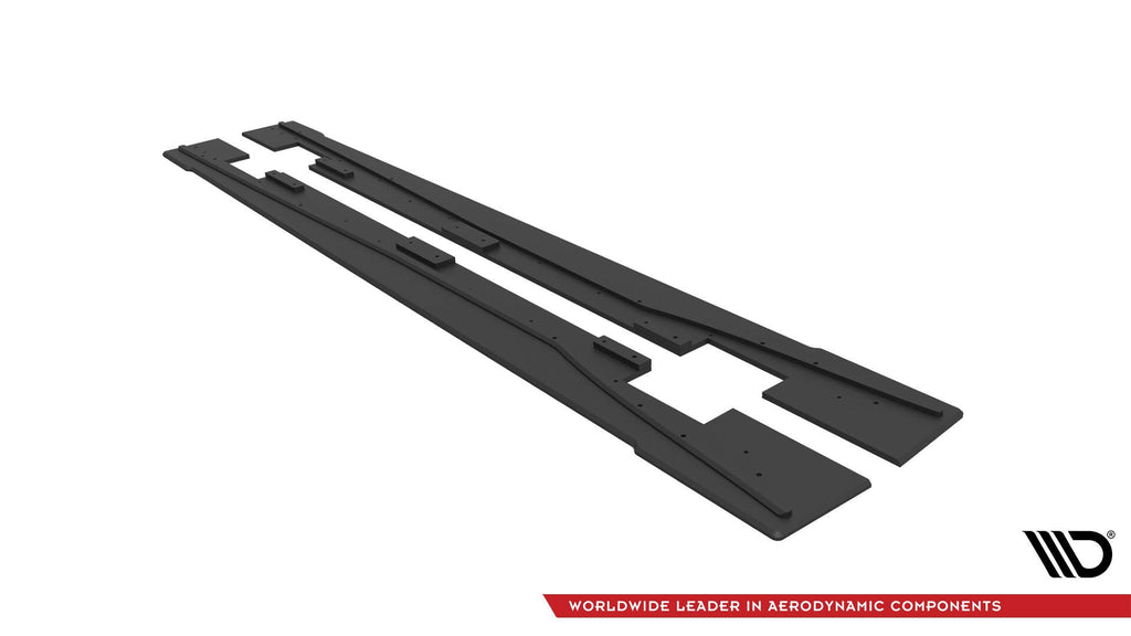 Maxton Design Street Pro Side Skirts Diffusers para Mercedes-Benz A 45 AMG W176 Facelift - imagen 7