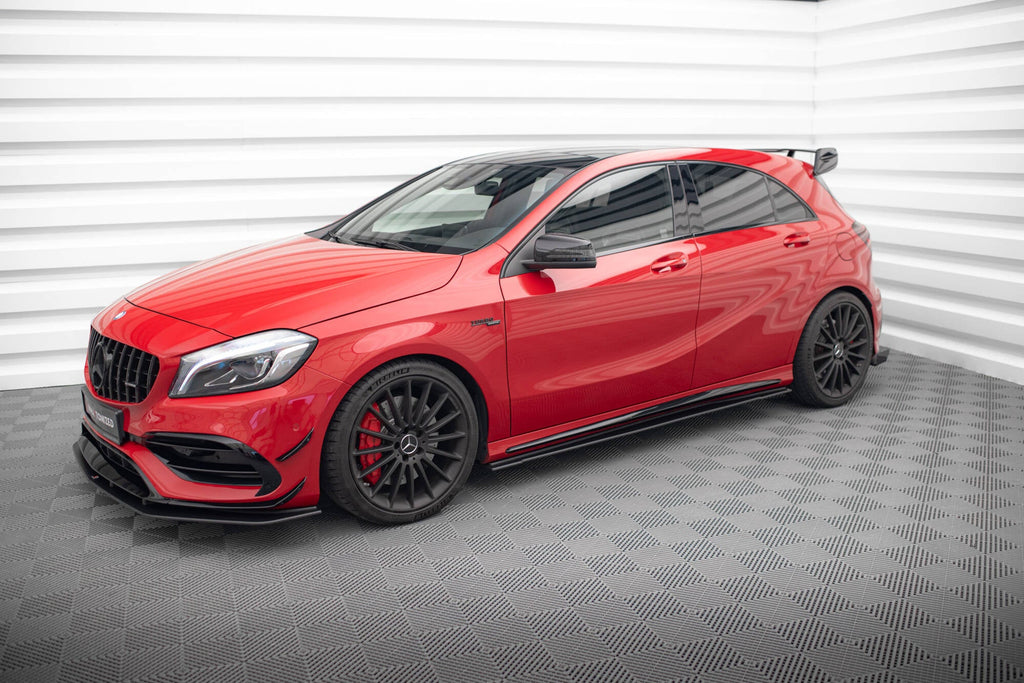 Maxton Design Street Pro Side Skirts Diffusers para Mercedes-Benz A 45 AMG W176 Facelift - imagen 3