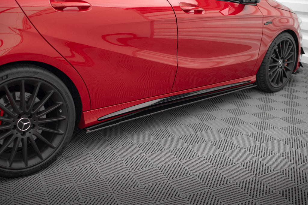 Maxton Design Street Pro Side Skirts Diffusers para Mercedes-Benz A 45 AMG W176 Facelift - imagen 4