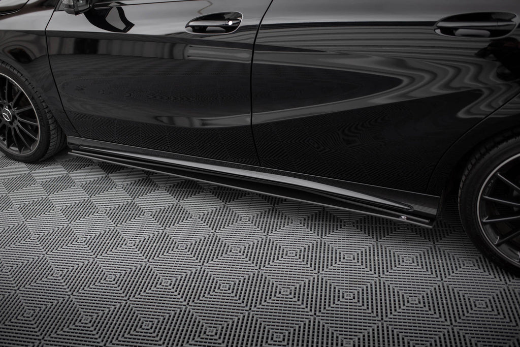 Maxton Design Street Pro Side Skirts Diffusers para Mercedes-Benz A AMG-Line W176 Facelift - imagen 3