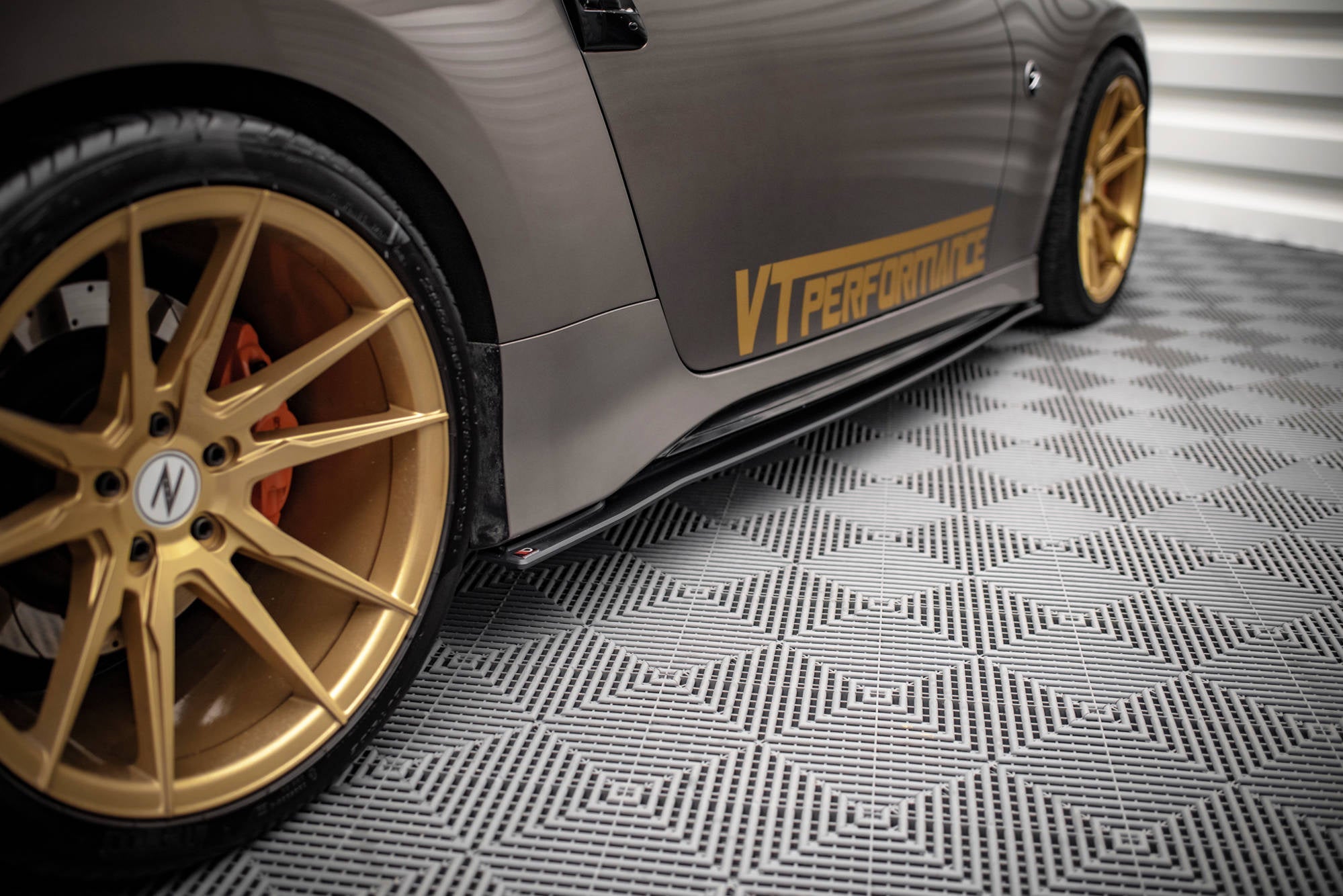 Maxton Design Street Pro Side Skirts Diffusers para Nissan 370Z Nismo Facelift - imagen 1