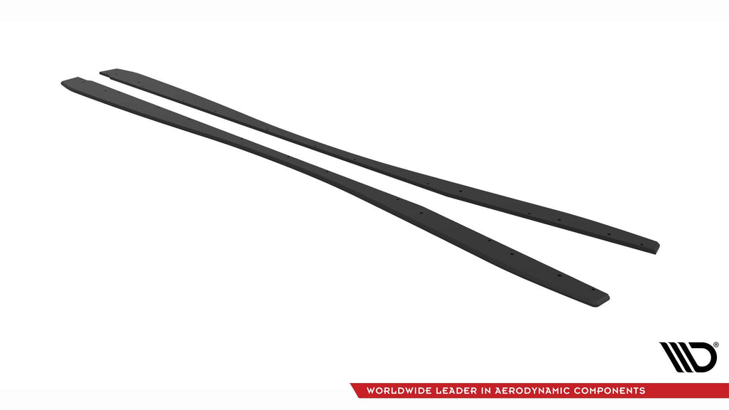 Maxton Design Street Pro Side Skirts Diffusers para Nissan GTR R35 Facelift - imagen 4