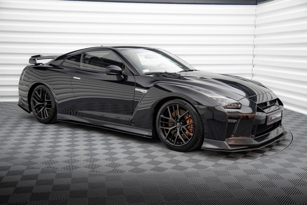 Maxton Design Street Pro Side Skirts Diffusers para Nissan GTR R35 Facelift - imagen 3