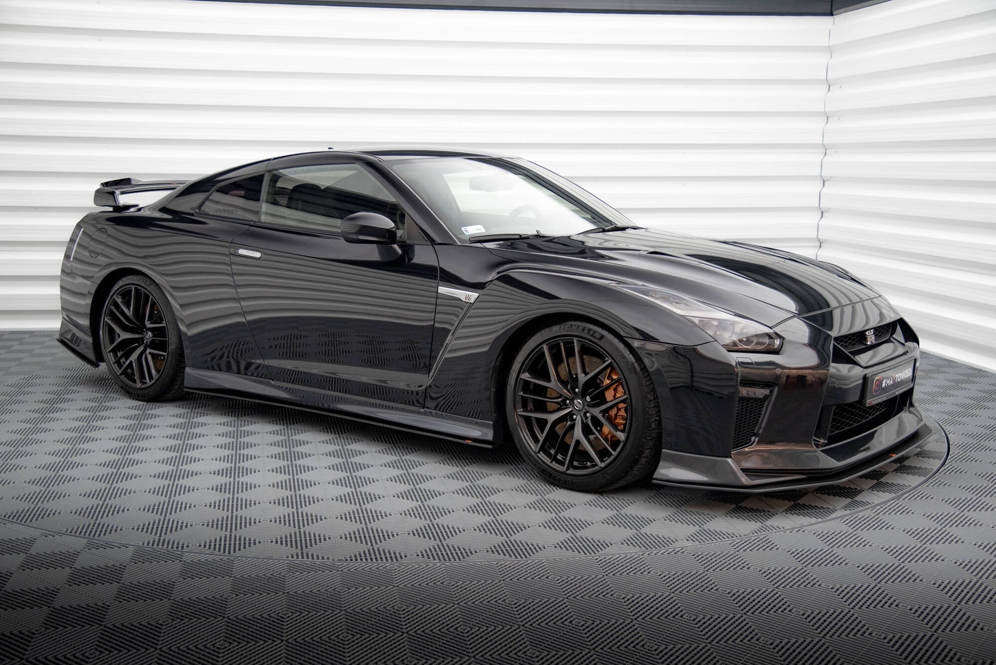 Maxton Design Street Pro Side Skirts Diffusers para Nissan GTR R35 Facelift - imagen 3