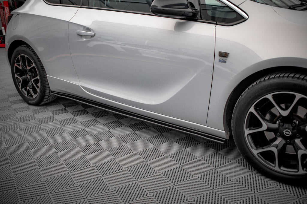Maxton Design Street Pro Side Skirts Diffusers para Opel Astra GTC OPC-Line J - imagen 1