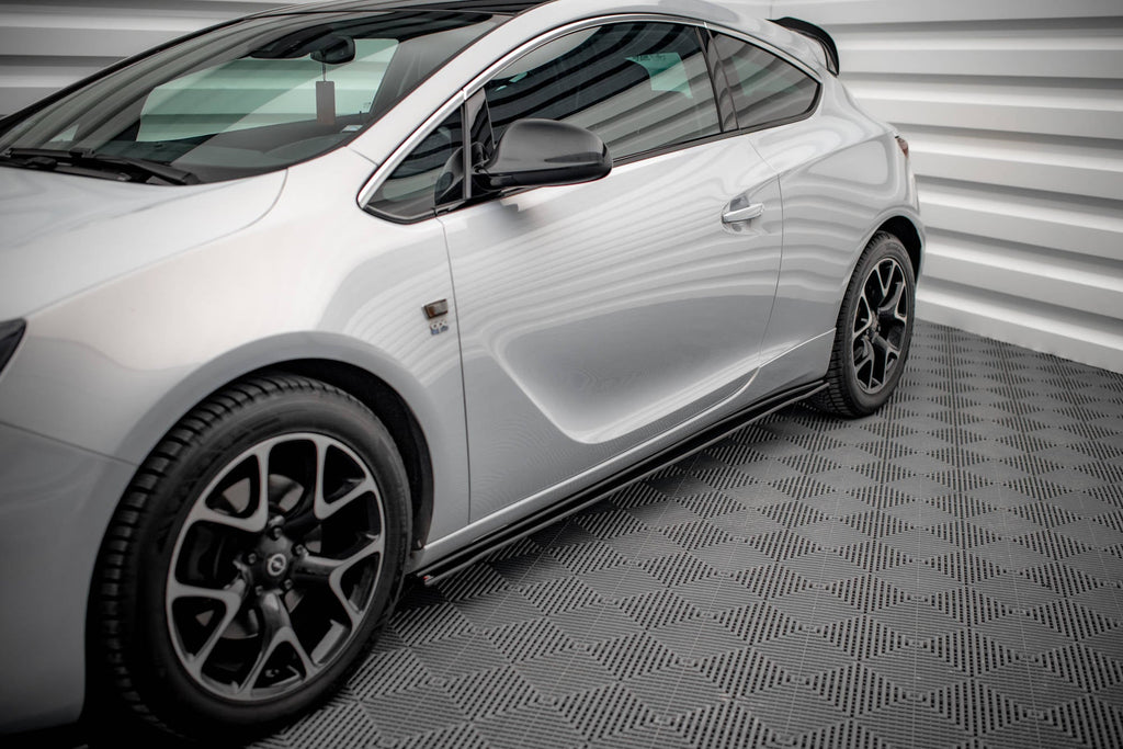 Maxton Design Street Pro Side Skirts Diffusers para Opel Astra GTC OPC-Line J - imagen 3