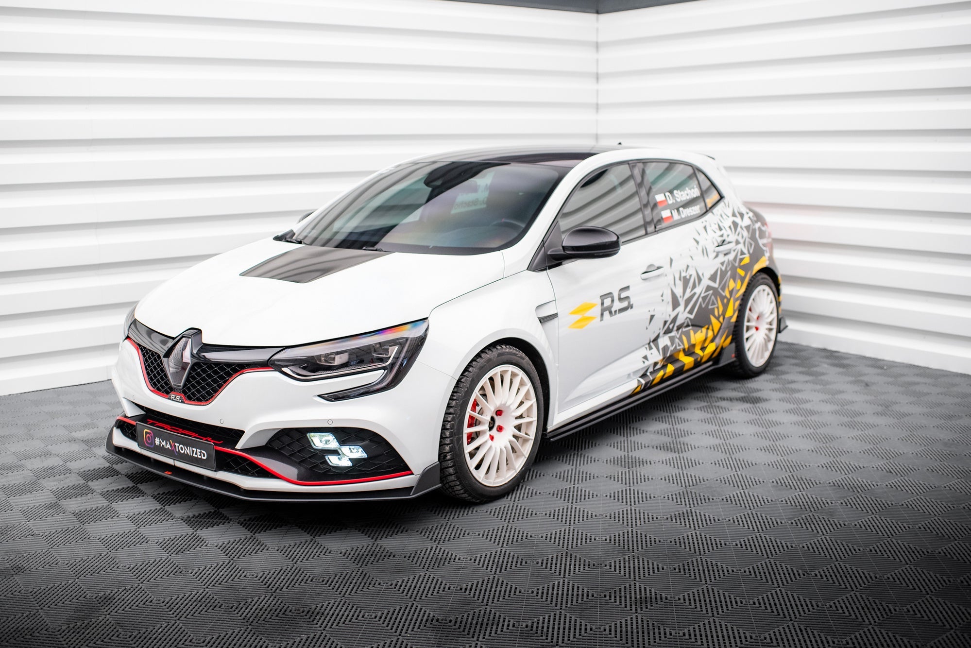 Maxton Design Street Pro Side Skirts Diffusers para Renault Megane RS Mk4 - imagen 2