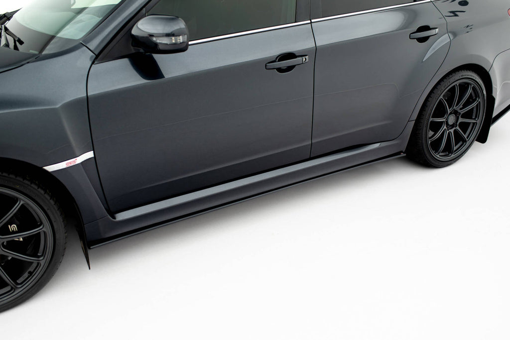 Maxton Design Street Pro Side Skirts Diffusers para Subaru Impreza WRX STI Mk3 Facelift - imagen 1