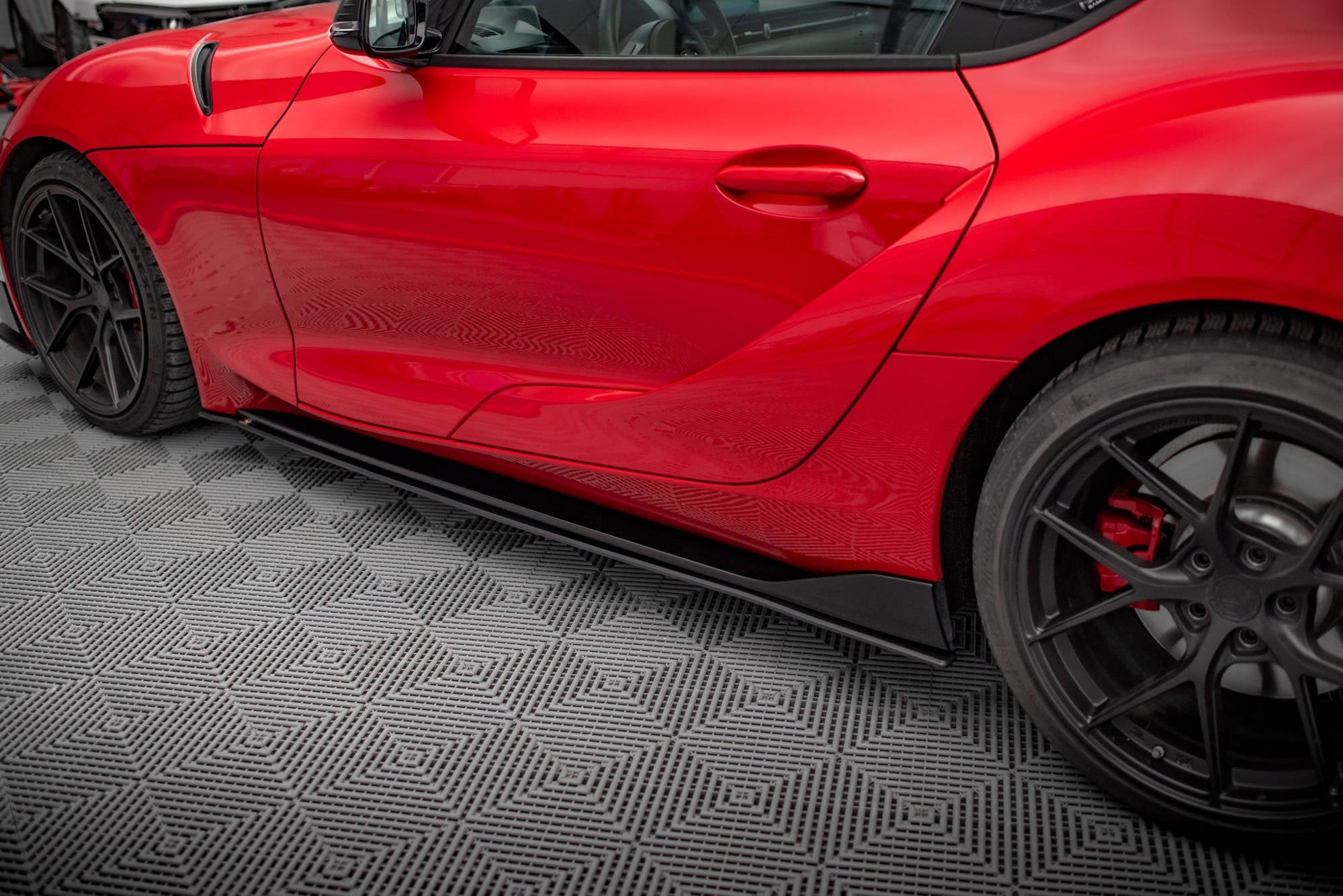 Maxton Design Street Pro Side Skirts Diffusers para Toyota Supra Mk5 - imagen 1
