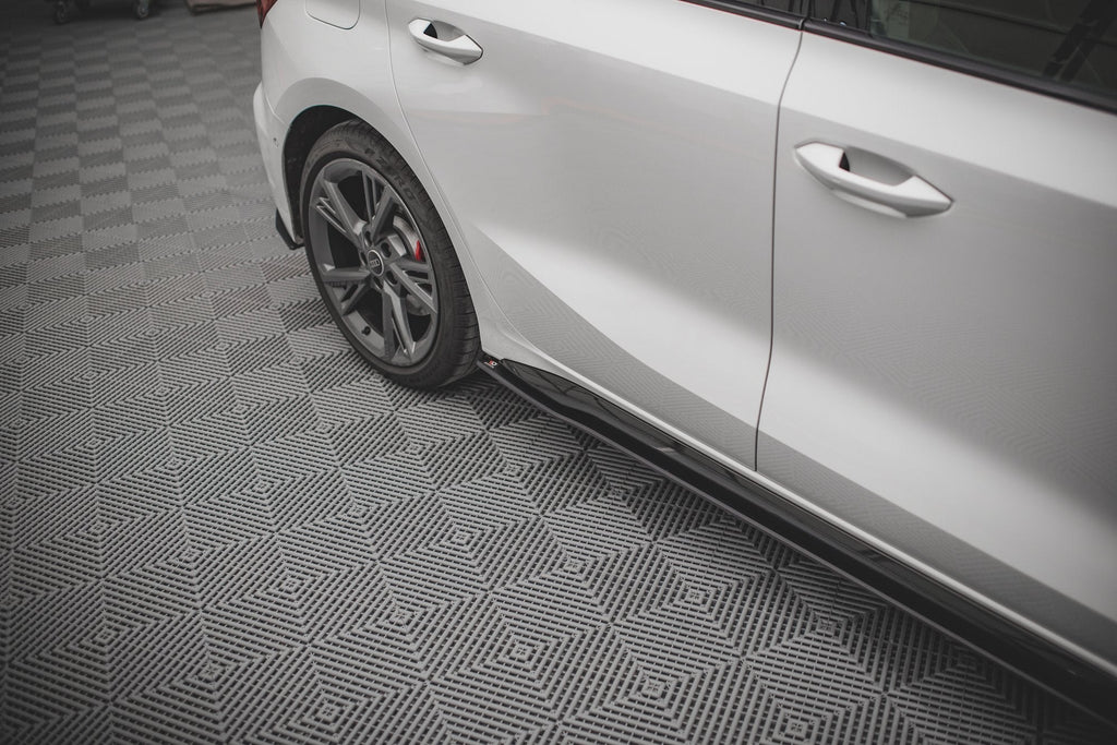 Maxton Design Street Pro Side Skirts Diffusers V.1 para Audi S3 / A3 S-Line 8Y / 8Y Facelift - imagen 2