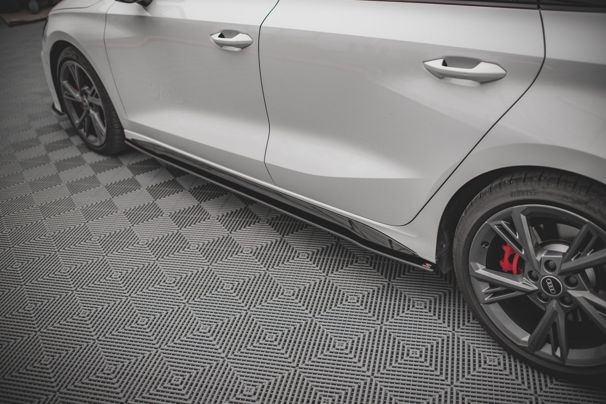 Maxton Design Street Pro Side Skirts Diffusers V.1 para Audi S3 / A3 S-Line 8Y / 8Y Facelift - imagen 1